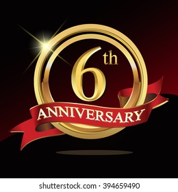 6th Anniversary Images Stock Photos Vectors Shutterstock