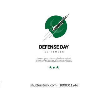 6th September. Happy Defense Day Pakistan.