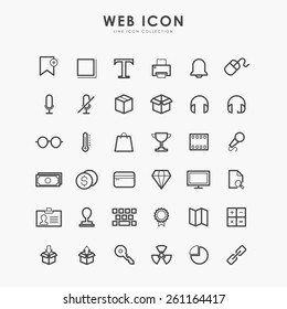 6x6 web line icon on white background