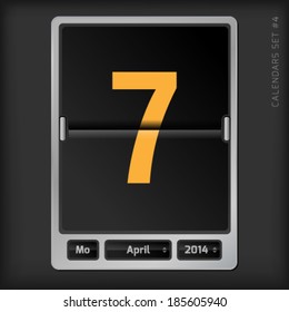 7 April calendar 2014