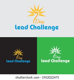 7 Day Challenge Logo For A Exercise Organization