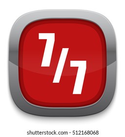 7 days a week button