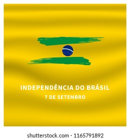 7 de setembro independencia do brasil, Vector Illustration Independence Day of Brazil