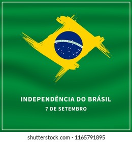 7 de setembro independencia do brasil, Vector Illustration Independence Day of Brazil
