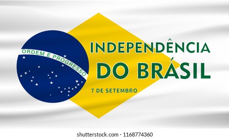 7 de setembro independencia do brasil, Vector Illustration Independence Day of Brazil