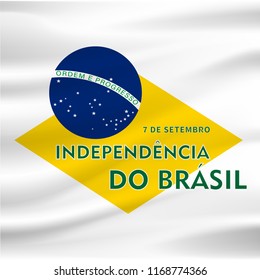 7 de setembro independencia do brasil, Vector Illustration Independence Day of Brazil