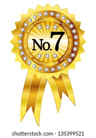 7 frame emblem medal