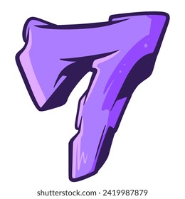 7 Graffiti Letter Font. Font Hiphop