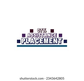 7% Guranted Satisfaction Box Shape text Base design with eye catching colors used
