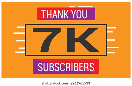 7 k Celebration. Thank you Subscribers