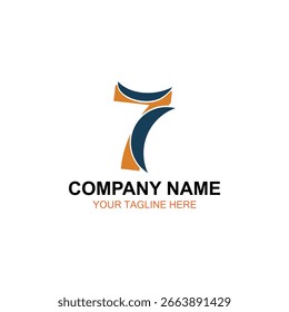 7 design do logotipo, logotipo vetorial, design do logotipo da ilustração