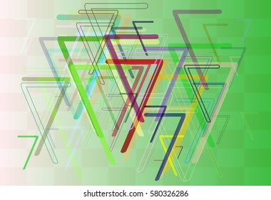 7 Number design art