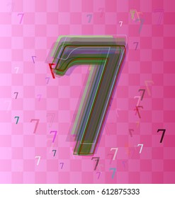 7 Number idea icon