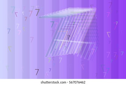 7 Number vector art