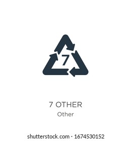 7 other icon vector. Trendy flat 7 other icon from other collection isolated on white background. Vector illustration can be used for web and mobile graphic design, logo, eps10