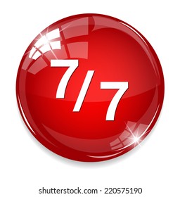 7 per 7 icon