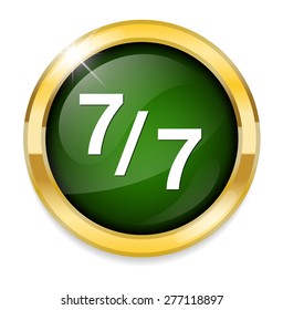 7 per 7 icon