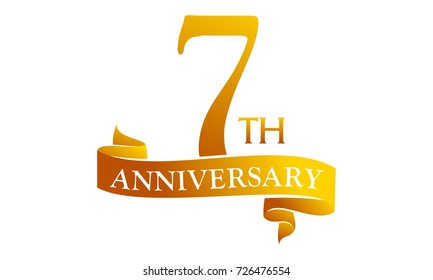 7 Ribbon Anniversary 