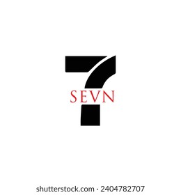 7 SEVEN TYPROGRAPHY CREATIVE LOGO DESIGN