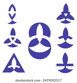 7 simples airplane logo nice for your company logo reference,brand and etc