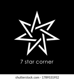 7 stars logo images stock photos vectors shutterstock https www shutterstock com image vector 7 star corner logo design concept 1789531952