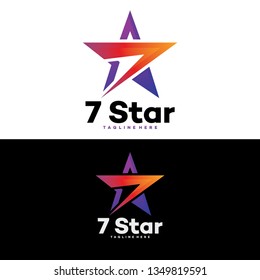 7 stars logo images stock photos vectors shutterstock https www shutterstock com image vector 7 star logo icon 1349819591