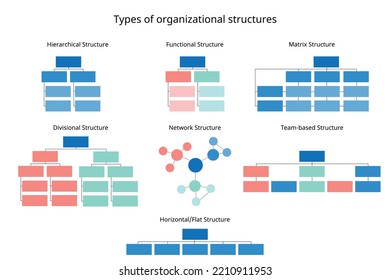 7 Types Of Organizational Structures To Organize The Company Organization Chart