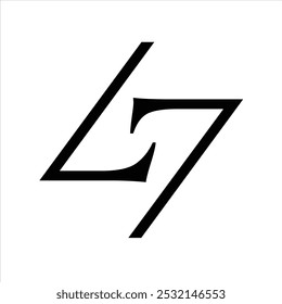 7 Vektor Logo Design Brief für Unternehmen kreative Schriftart