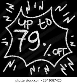 Up to 70 71 72 73 74 75 76 77 78 79 80 81 82 83 84 85 86 87 88 89 90 91 92 93 94 95 96 97 98 99 100 blackboard chalk-style with comic balloon