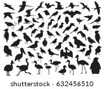 70 Bird Silhouette Vector Illustration