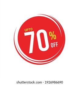 70% Discount Icons,70 Discount Vector, up to 70% off