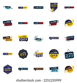 Up to 70% Off 25 Professional Vector Designs to Elevate Your Sale Promotions