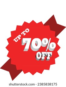 70% off 3d text designs illustration