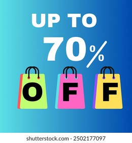 70% off vactor, banner, poster, for business use