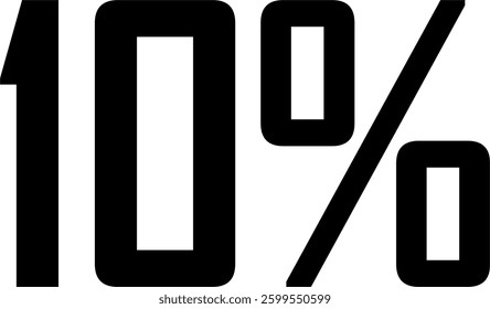 70 Percent Discount Offer Number Typography Style A1268