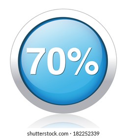 70 percent icon