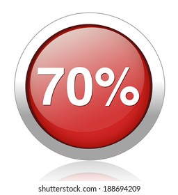 70 percent icon