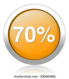 70 percent icon