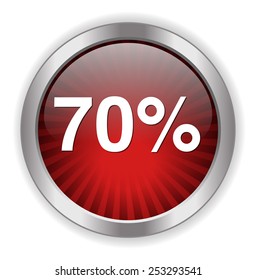 70 percent icon