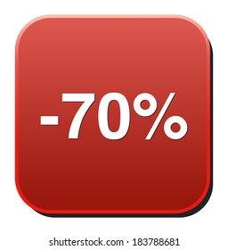 70 percent off