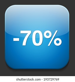 70 percent off
