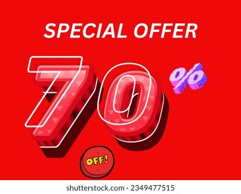 hasta un 70% de descuento