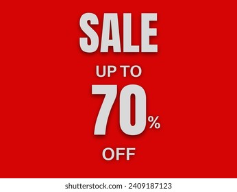 UP TO 70 percent OFF