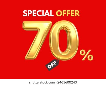 Up to 70 percent off