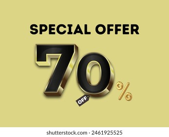 UP TO 70 PERCENT OFF
