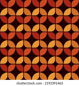 70 s Retro Seamless rainbow stripes. Vector stock illustration.