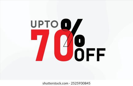 70% de Vector de venta. Vector de venta de descuento. 70% de descuento en Vector. Venta 70% de Vector