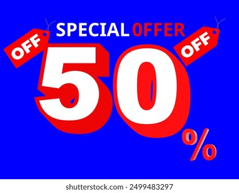 70 % speclal offer Illustration