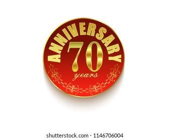 70 years anniversary 