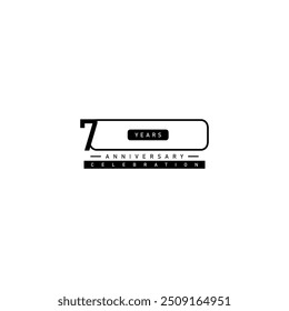 70 years anniversary celebration vector template design illustration